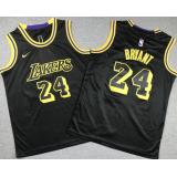 Kobe Bryant 24, L.A. Lakers [Black] -NIÑOS